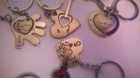 Szerelmes kulcstartó